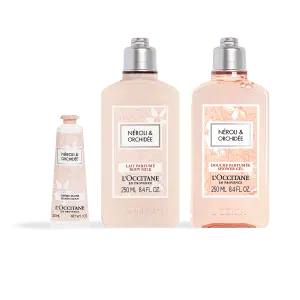 Neroli & Orchidea testápoló trió - Ajándékcsomag